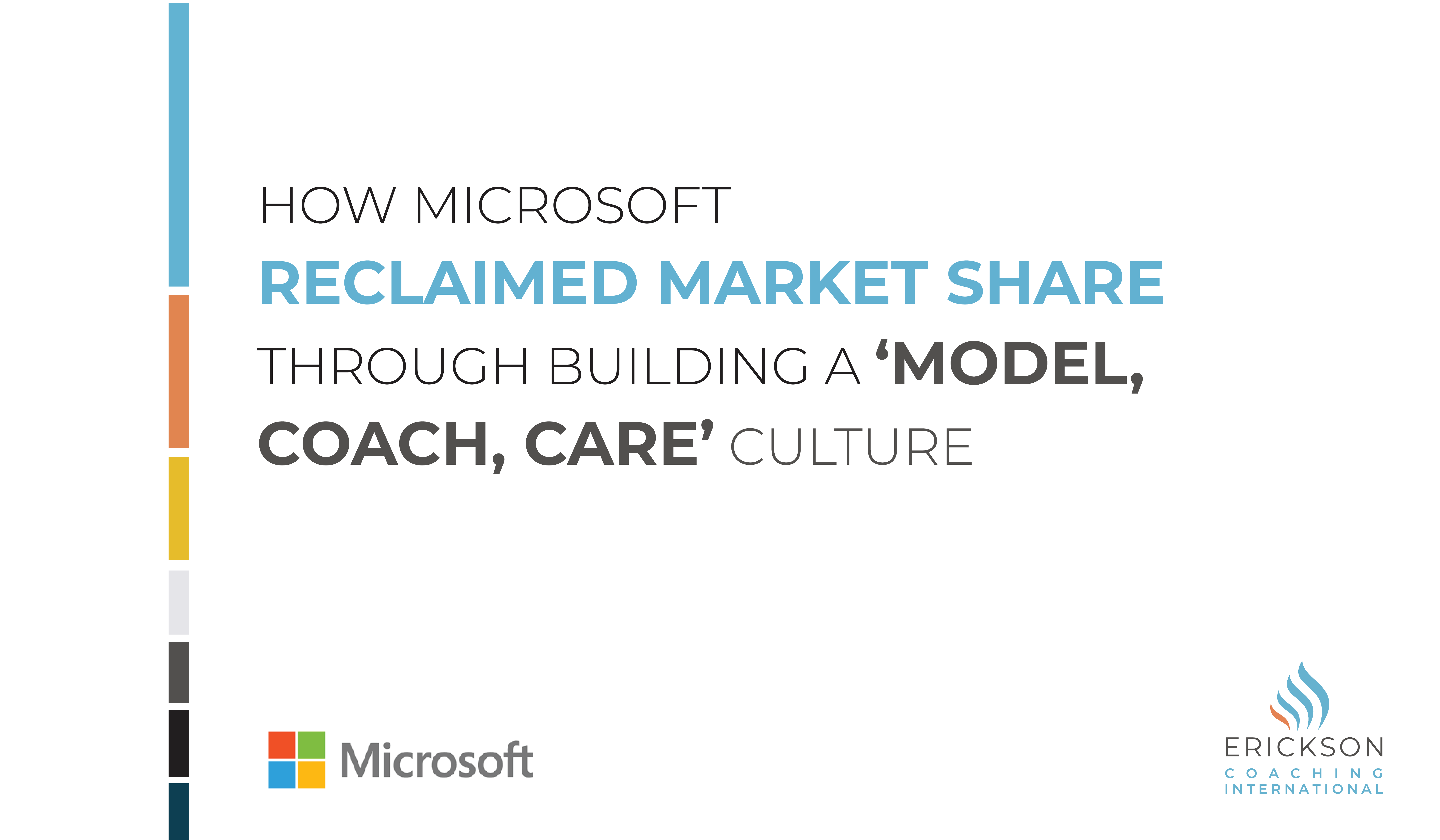 How Microsoft Reclaimed Market Share By Building A Coaching Culture